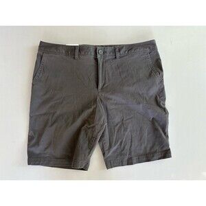 NWT Eddie Bauer Women's Slightly Curvy Shorts Dark Gray - Size 16